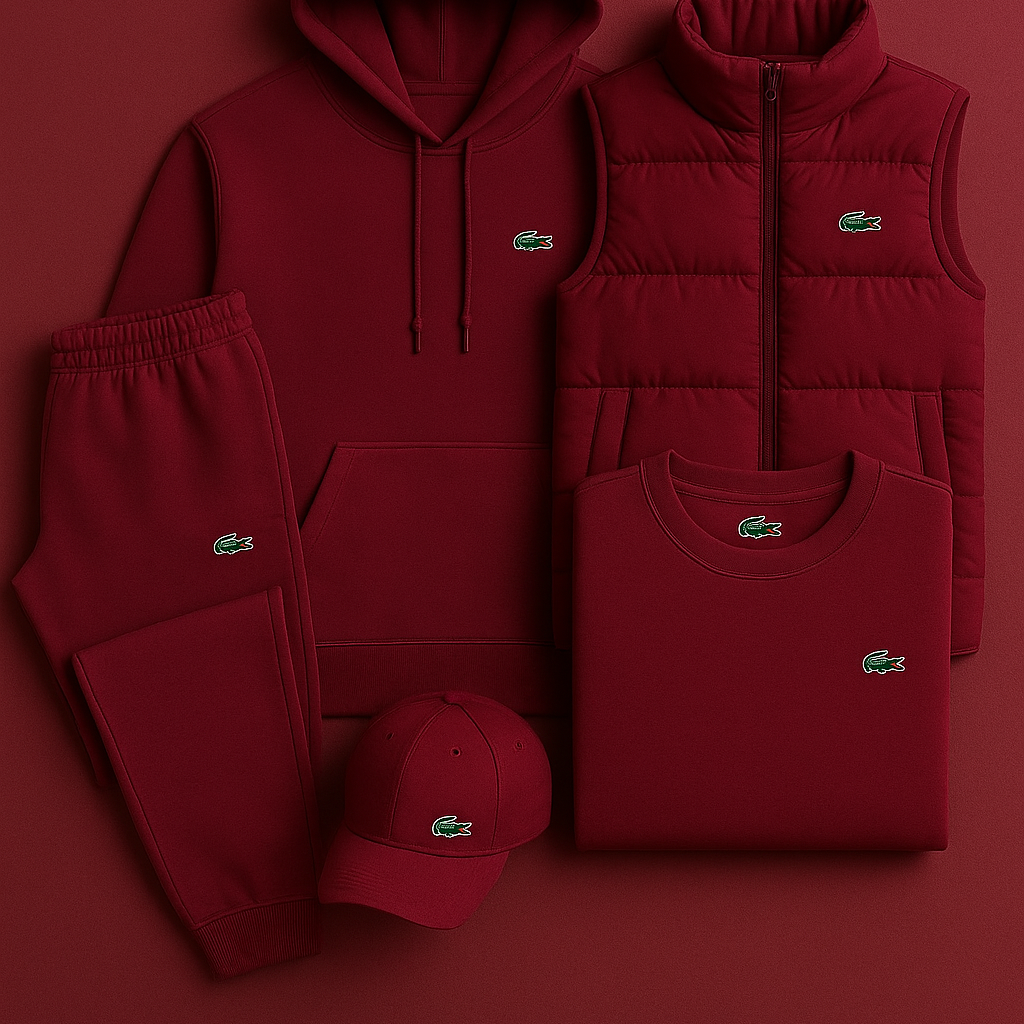 Ensemble Lc Premium – Hoodie, Pantalon, T-shirt, Gilet & Casquette