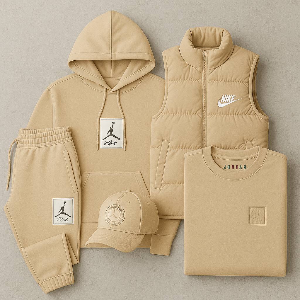 Ensemble Complet Jord™ – Sweat, Pantalon, Doudoune & T-shirt