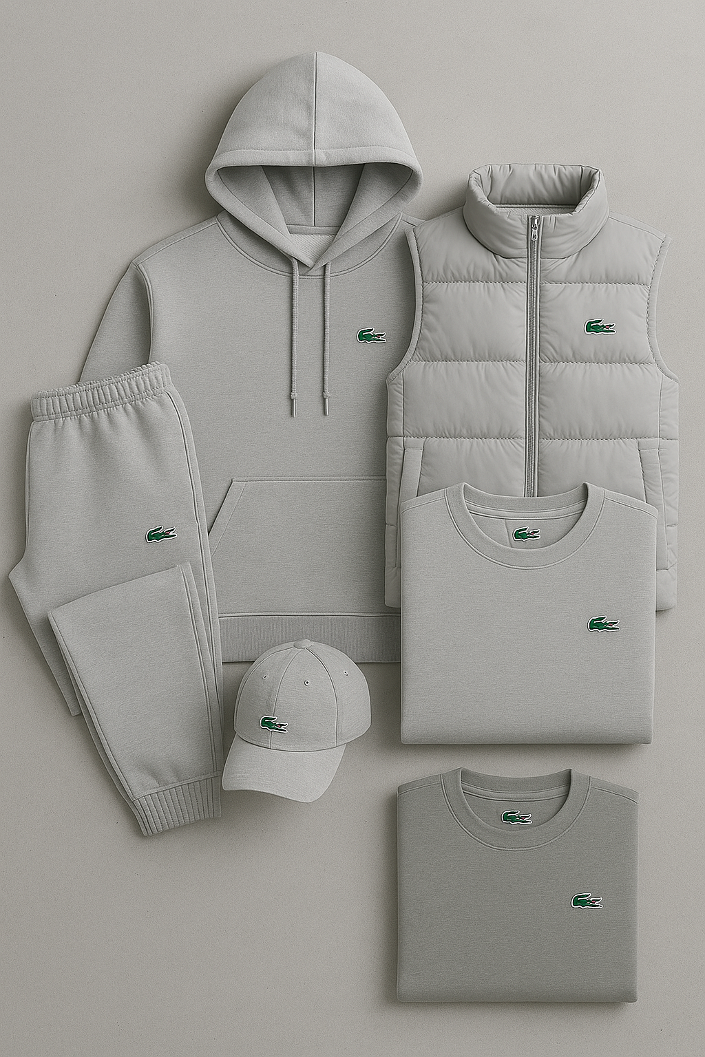 Ensemble Lc Premium – Hoodie, Pantalon, T-shirt, Gilet & Casquette